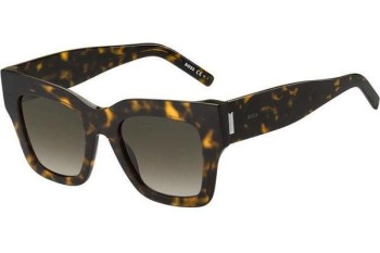 Sonnenbrille BOSS BOSS1386/S 086/HA Quadratisch Havanna