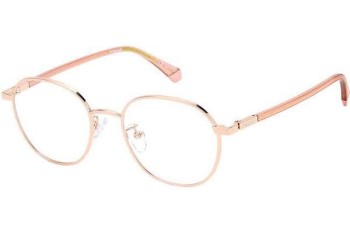 Glasses Polaroid PLDD456/G DDB Rund Gold