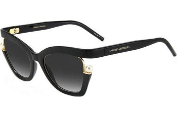 Sonnenbrille Carolina Herrera CH0002/S 807/9O Cat Eye Schwarz