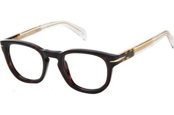 Brillen David Beckham DB7050 086 Quadratisch Havanna