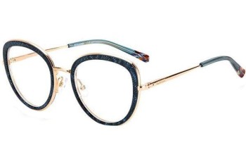 Brillen Missoni MIS0043 ZI9 Cat Eye Gold