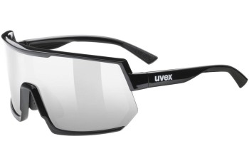 Sunglasses uvex sportstyle 235 Black Mat S3 Monoscheibe | Shield Schwarz