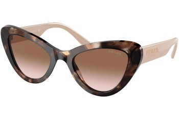 Sonnenbrille Prada PR13YS 07R0A6 Cat Eye Havanna