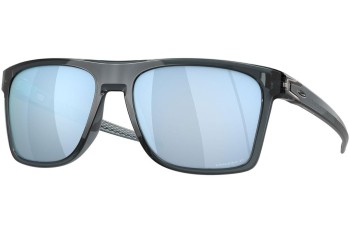 Sonnenbrille Oakley Leffingwell OO9100-05 Polarized Quadratisch Schwarz