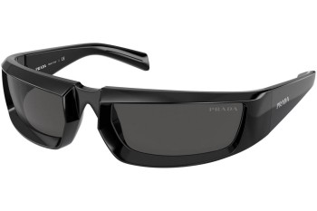 Sonnenbrille Prada PR25YS 1AB5S0 Rechteck Schwarz