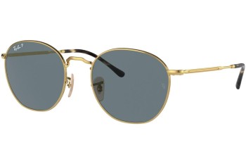 Sonnenbrille Ray-Ban Rob RB3772 001/3R Polarized Rund Gold