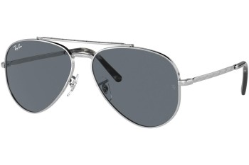 Sonnenbrille Ray-Ban New Aviator RB3625 003/R5 Pilot Silber