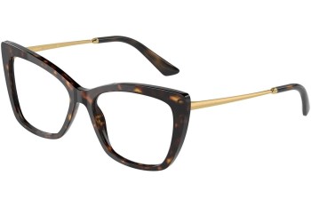 Brillen Dolce & Gabbana DG3348 502 Cat Eye Havanna