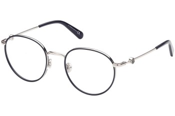 Glasses Moncler ML5135 016 Rund Silber