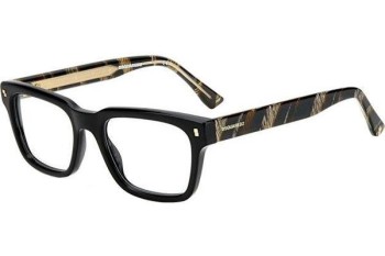 Glasses Dsquared2 D20022 37N Quadratisch Schwarz