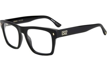 Brillen Dsquared2 D20037 2M2 Quadratisch Schwarz