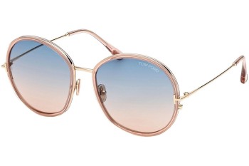 Sunglasses Tom Ford FT0946 72W Rund Rosa