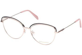 Glasses Emilio Pucci EP5170 005 Cat Eye Gold