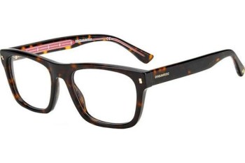 Glasses Dsquared2 D20021 086 Quadratisch Havanna