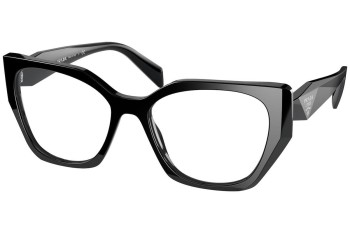 Glasses Prada PR18WV 1AB1O1 Quadratisch Schwarz