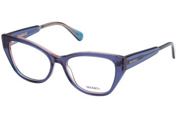 Glasses Max&Co. MO5028 092 Cat Eye Blau