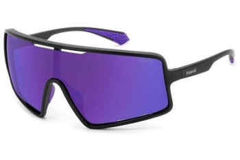 Sonnenbrille Polaroid PLD7045/S 5F3/MF Polarized Monoscheibe | Shield Schwarz