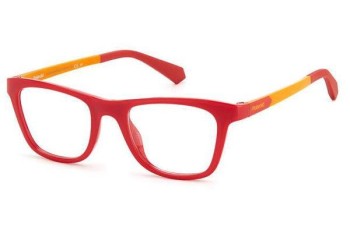 Glasses Polaroid Junior PLDD829 T3L Quadratisch Rot