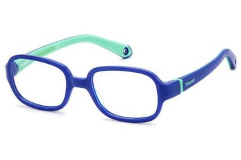 Glasses Polaroid Junior PLDK003 RNB Quadratisch Blau