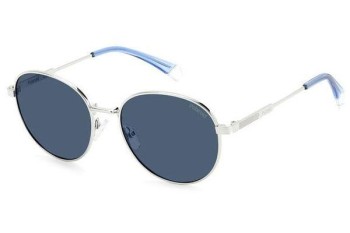 Sunglasses Polaroid PLD4135/S/X 010/C3 Polarized Rund Silber