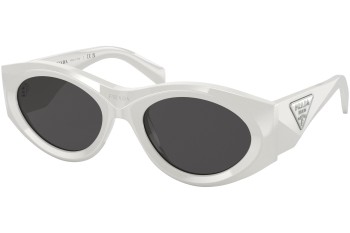 Sunglasses Prada PR20ZS 1425S0 Oval Weiß