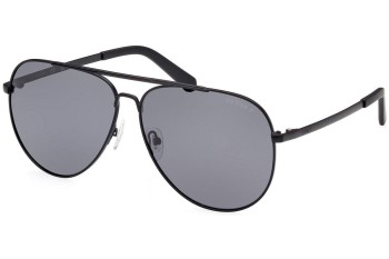 Sonnenbrille Guess GU00059 02D Polarized Pilot Schwarz