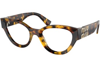 Glasses Miu Miu MU01VV VAU1O1 Oval Havanna