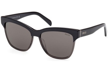 Sunglasses Emilio Pucci EP0198 05A Quadratisch Schwarz