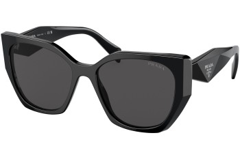 Sunglasses Prada PR19ZS 1AB5S0 Quadratisch Schwarz