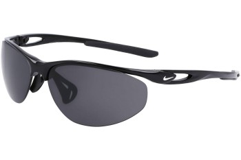 Sonnenbrille Nike Aerial DZ7352 010 Rechteck Schwarz