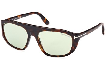 Sunglasses Tom Ford FT1002 52N Pilot Havanna