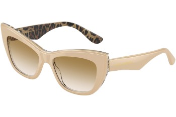 Sonnenbrille Dolce & Gabbana DG4417 338113 Cat Eye Beige