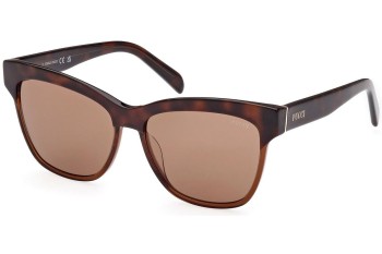 Sonnenbrille Emilio Pucci EP0198 56E Quadratisch Havanna