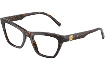 Glasses Dolce & Gabbana DG3359 502 Cat Eye Havanna