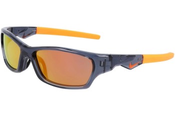 Sunglasses Nike Jolt M DZ7379 021 Rechteck Grau