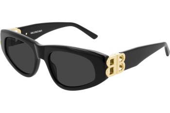 Sunglasses Balenciaga BB0095S 001 Cat Eye Schwarz