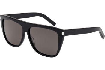 Sunglasses Saint Laurent SL1 002 Flat Top Schwarz