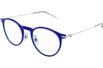 Glasses Mont Blanc MB0099O 006 Rund Blau