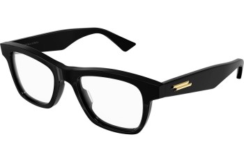 Glasses Bottega Veneta BV1120O 001 Quadratisch Schwarz