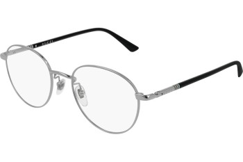 Brillen Gucci GG0392O 001 Rund Silber