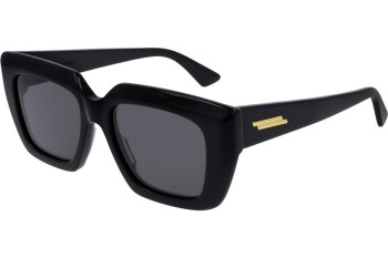 Sonnenbrille Bottega Veneta BV1030S 001 Quadratisch Schwarz