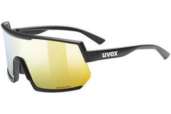 Sunglasses uvex sportstyle 235 P 2230 Polarized Monoscheibe | Shield Schwarz