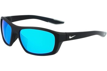 Sonnenbrille Nike Brazen Boost M FJ1978 011 Rechteck Schwarz