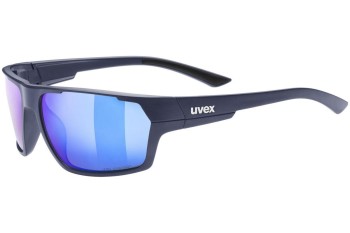 Sonnenbrille uvex sportstyle 233 P 4440 Polarized Rechteck Blau