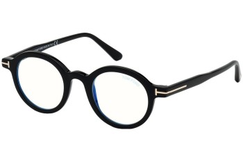 Glasses Tom Ford FT5664-B 001 Rund Schwarz