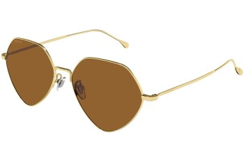 Sonnenbrille Gucci GG1182S 002 Besondere Gold