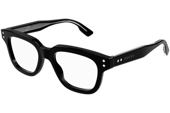 Glasses Gucci GG1219O 001 Quadratisch Schwarz