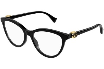 Glasses Gucci GG1179O 005 Cat Eye Schwarz