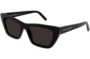 Sonnenbrille Saint Laurent SL276MICA 032 Cat Eye Schwarz