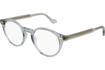 Glasses Gucci GG0738O 006 Rund Grau